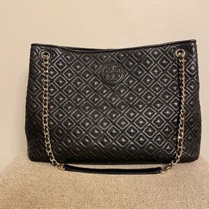 💯Tory Burch Marion Chain Slouchy Tote